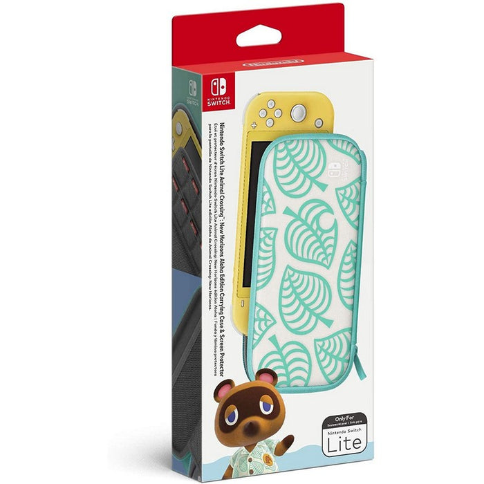 SWITCH-LITE CARRYING CASE & SCREEN PROTECTOR AC NH ALOHA EDITION - SWITCH-LITE