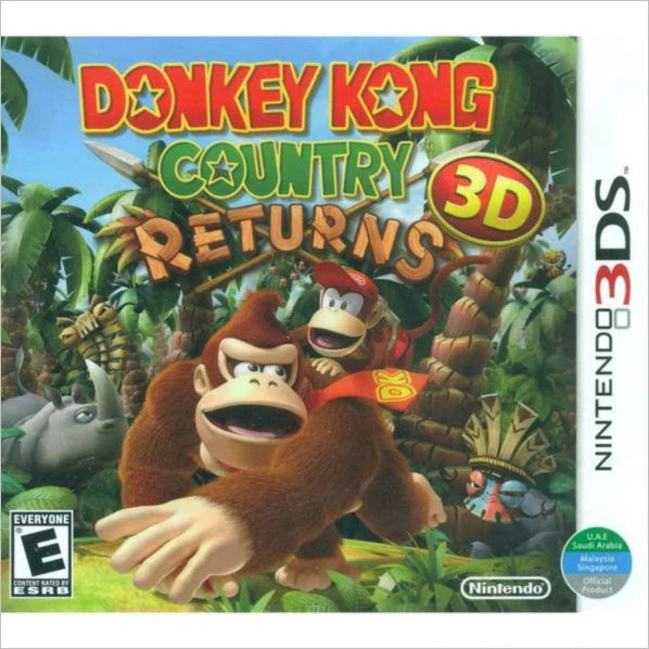 DONKEY KONG COUNTRY RETURNS (UAE) - 3DS — VIDEOGAMESPLUS.CA