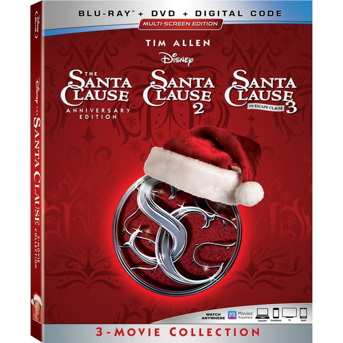 The Santa Clause 3-Movie Collection - BLU-Ray