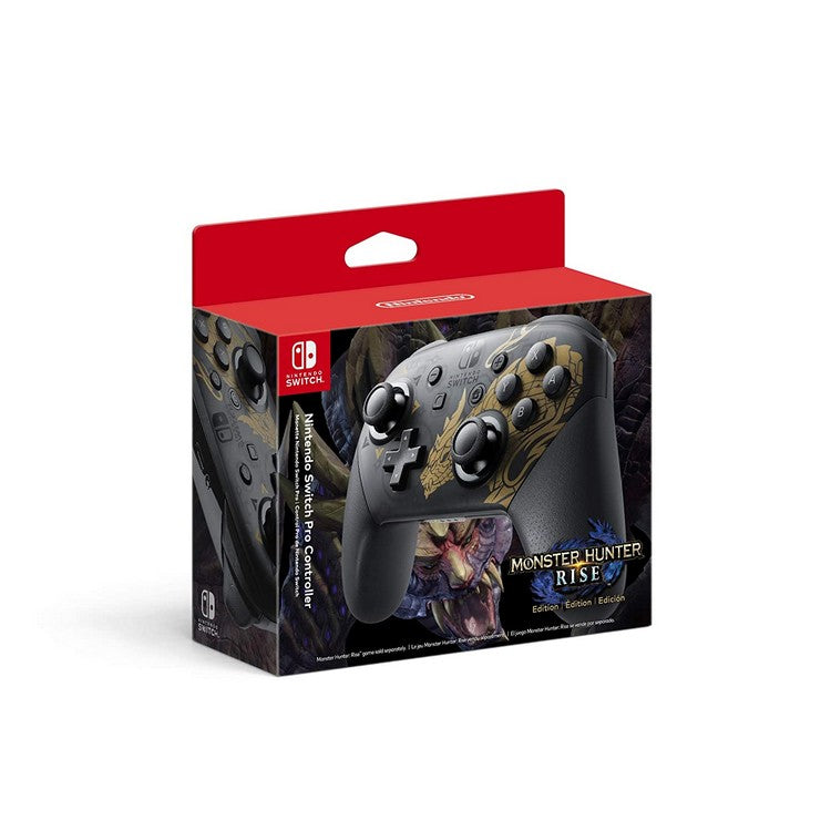 任天堂Switch　スイッチ用コントローラー（無線）MONSTER HUNTER Switch Pro Controller Monster Hunter Rise Edition - Nintendo