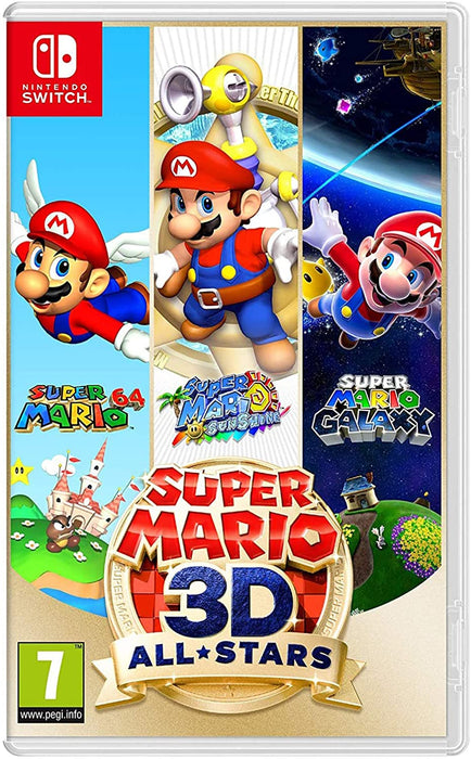 SUPER MARIO 3D ALL-STARS [PEGI IMPORT] - Nintendo Switch, Brand New