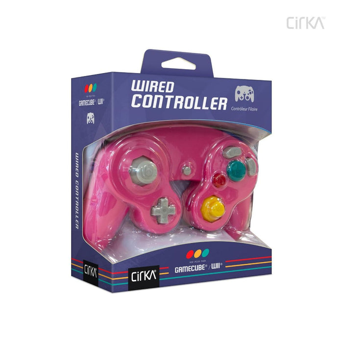 CirKa Wired Controller for GameCube®/ Wii® (Bubblegum Pink)