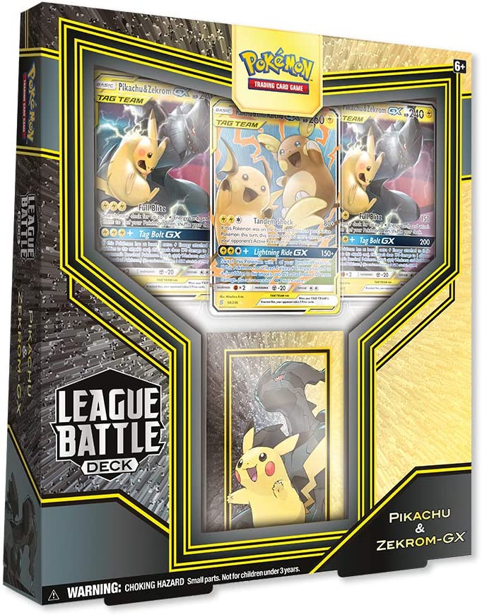 TCG - POKEMON LEAGUE BATTLE DECK PIKACHU & ZEKROM-GX