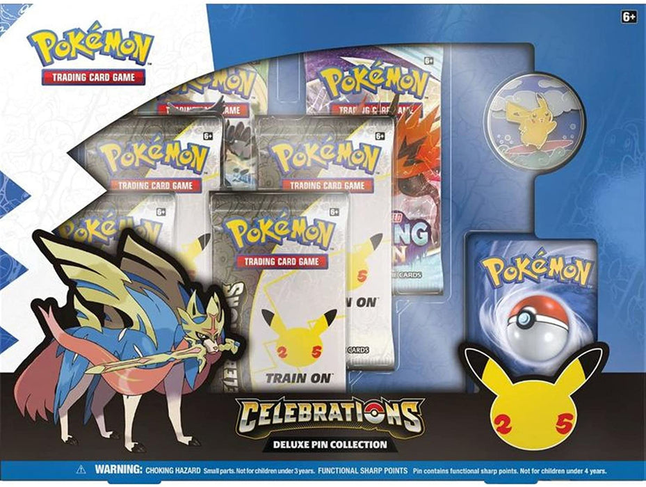 TCG - POKEMON CELEBRATIONS DELUXE PIN COLLECTIONS