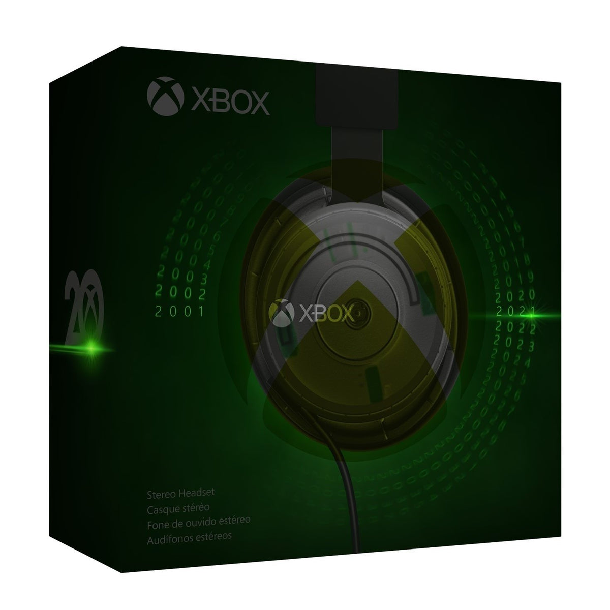 XBSX WIRED STEREO HEADSET 20TH ANNIVERSARY LE - XBS