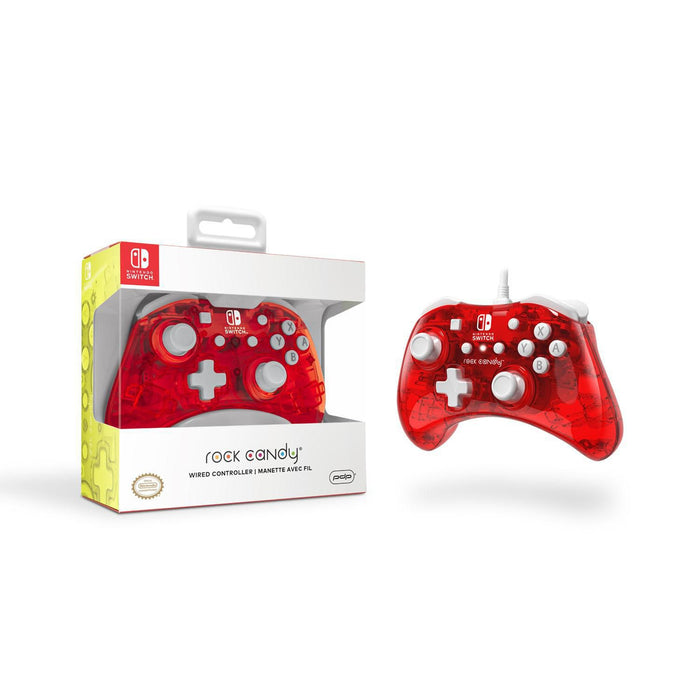 PDP ROCK CANDY WIRED CONTROLLER STORMIN CHERRY - SWITCH