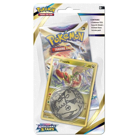 POKEMON BRILLIANT STARS SINGLE BLISTER W/ COIN