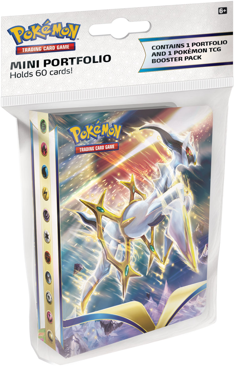 arceus pokemon card binder POKEMON BRILLIANT STARS MINI FOLDER
