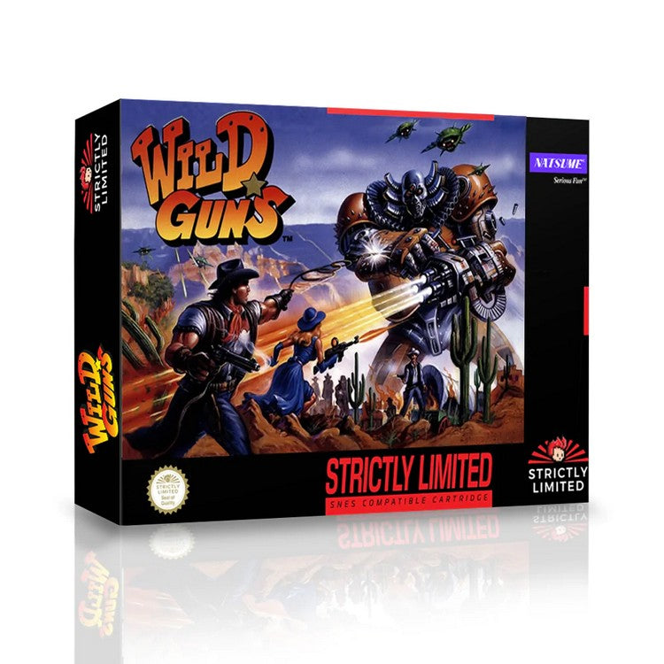 WILD GUNS RELOADED - SNES [STRICTLY LIMITED GAMES] [NTSC CART