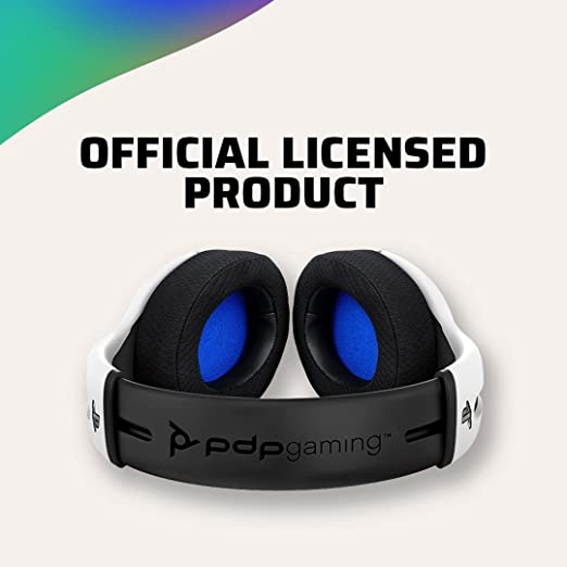PDP GAMING LVL50 WIRELESS STEREO GAMING HEADSET: WHITE - PS5/PS4