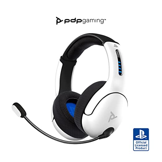 PDP GAMING LVL50 WIRELESS STEREO GAMING HEADSET: WHITE - PS5/PS4 —  VIDEOGAMESPLUS.CA