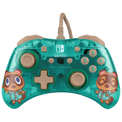PDP ROCK CANDY WIRED CONTROLLER: TIMMY & TOMMY BREEZY BLUE - SWITCH