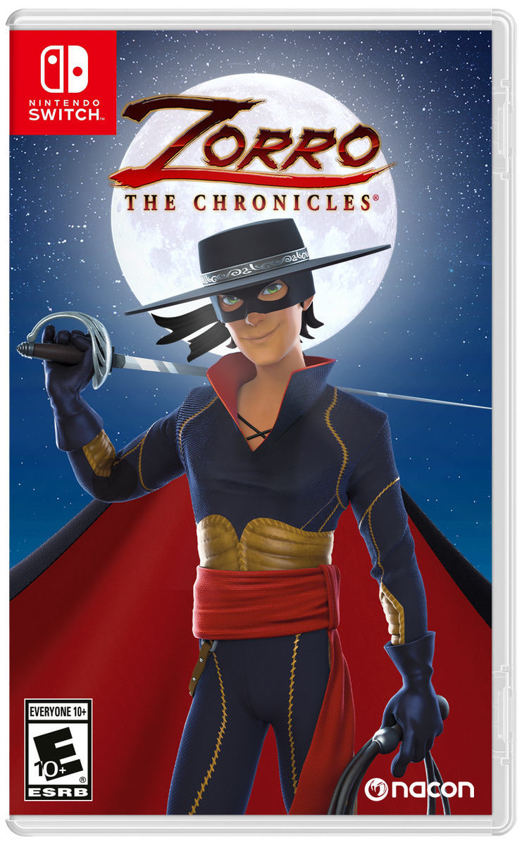 ZORRO THE CHRONICLES - SWITCH — VIDEOGAMESPLUS.CA ZORRO THE CHRONICLES - SWITCH — VIDEOGAMESPLUS.CA