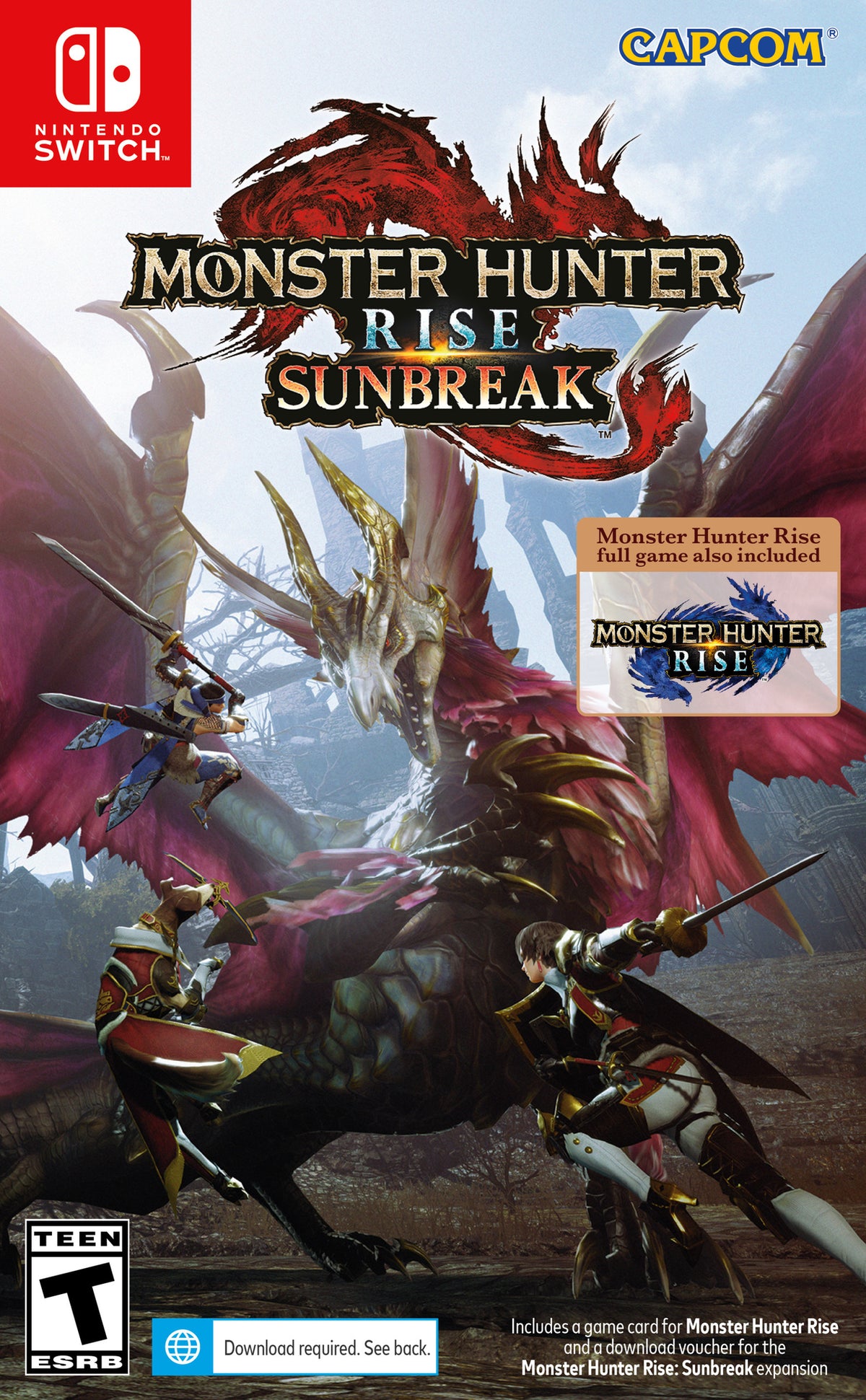 Monster Hunter Rise + Sunbreak - Nintendo Switch — VIDEOGAMESPLUS.CA
