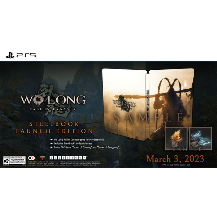 Wo Long Fallen Dynasty Steelbook Launch Edition - PlayStation 5