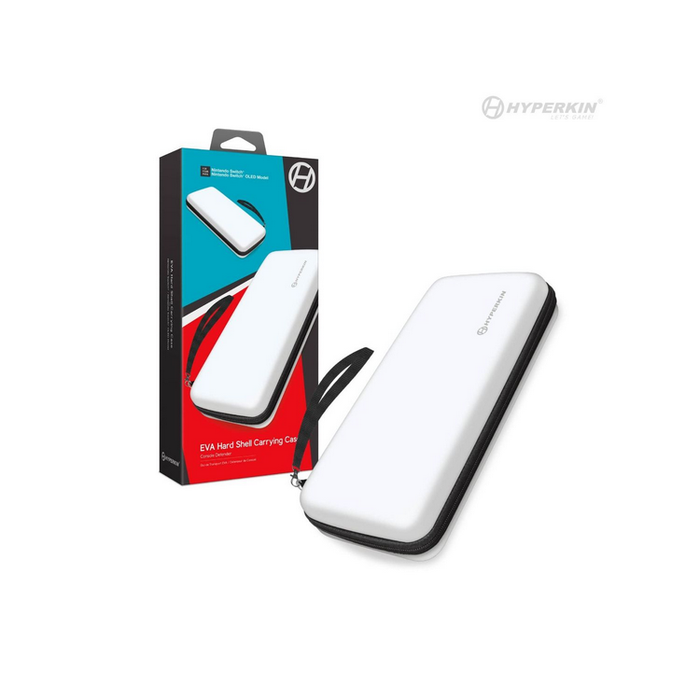 EVA Hard Shell Carrying Case (White/Black) for Nintendo Switch® OLED Model / Switch®