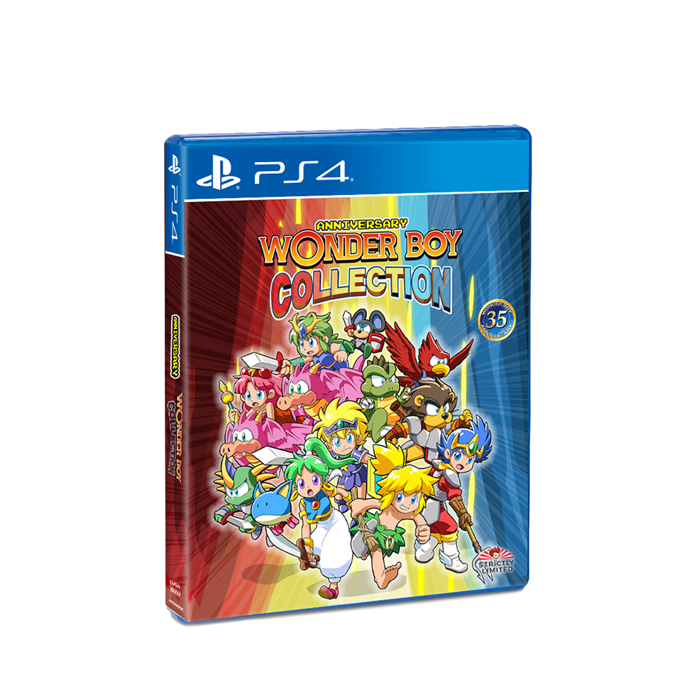 WONDER BOY ANNIVERSARY COLLECTION - PS4 [STRICTLY LIMITED GAMES]