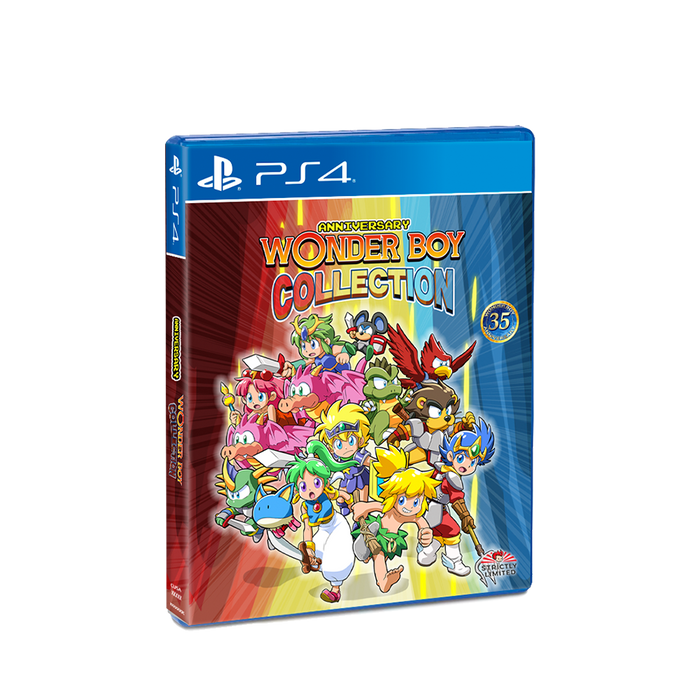 WONDER BOY ANNIVERSARY COLLECTION - PS4 [STRICTLY LIMITED GAMES]