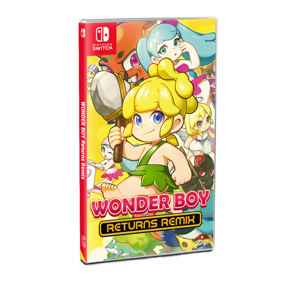 SW Wonder Boy Returns Remix 欧州 限定版 新品未開封 Wonder Boy Returns Remix - Nintendo Switch [Strictly Limited Games