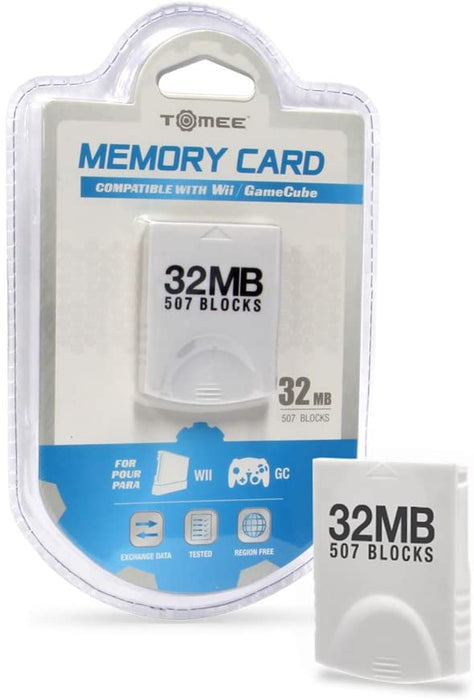 Wii & GameCube 32MB Memory Card (Tomee) - Wii / GC