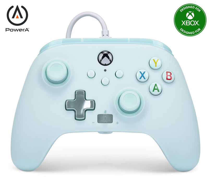 Power A Enhanced Wired Controller for Xbox Series X/S (Cotton Candy Blue)