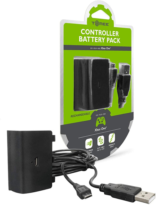 Xbox One Controller Battery Pack w/ Charge Cable (Tomee) - XBOX ONE