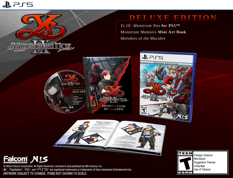 Ys IX: Monstrum Nox Deluxe Edition - PS5