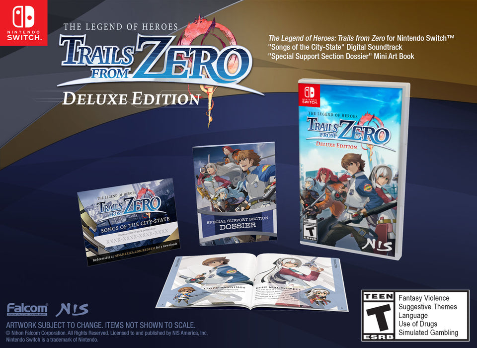 The Legend of Heroes: Trails From Zero - Deluxe Edition - SWITCH