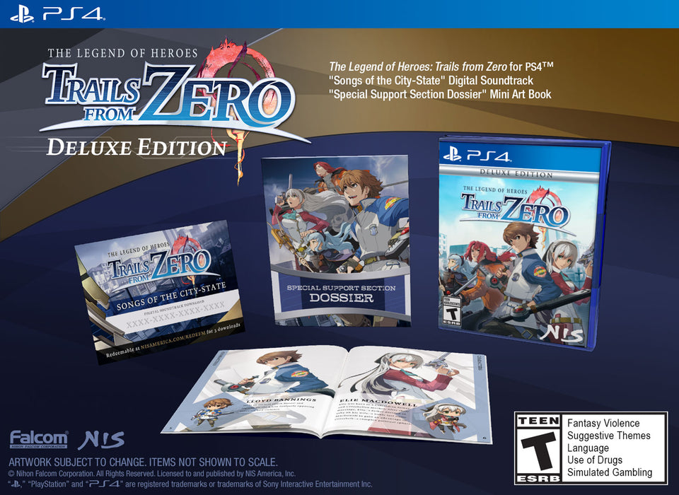 The Legend of Heroes: Trails From Zero - Deluxe Edition - PS4