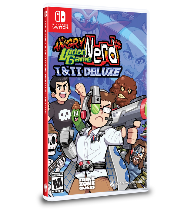 ANGRY VIDEO GAME NERD 1 + 2 DELUXE - SWITCH