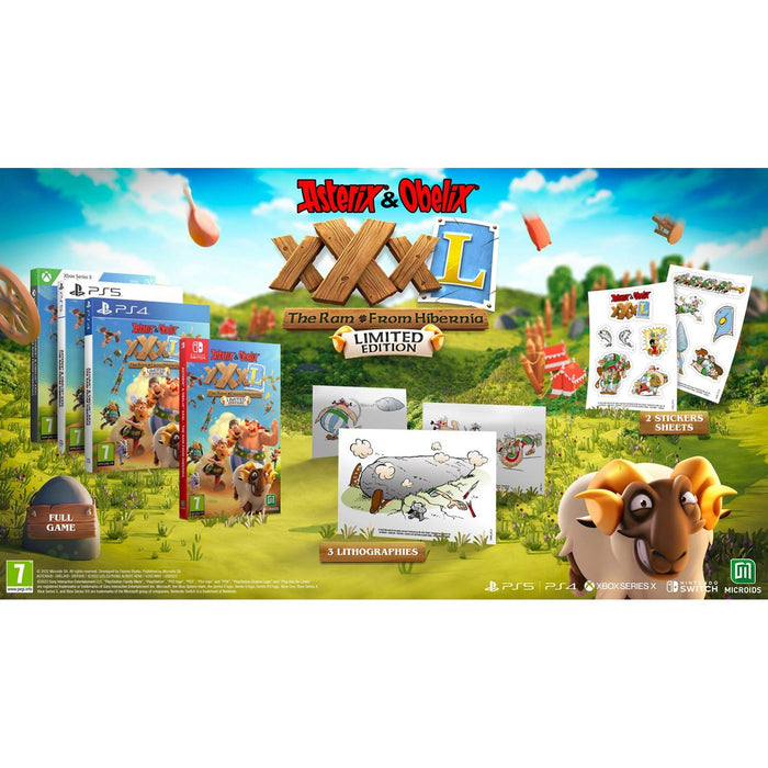 Asterix & Obelix XXXL: The Ram From Hibernia [Limited Edition] - PS5 [PEGI IMPORT]