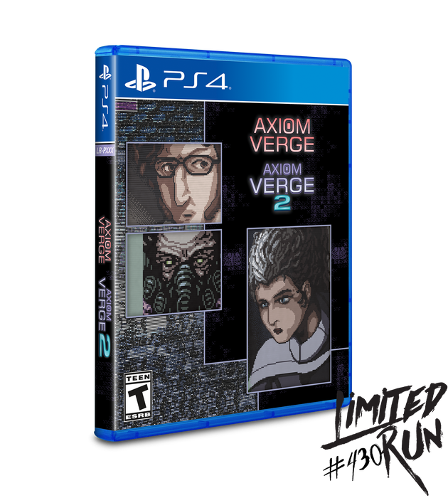 AXIOM VERGE 1 & 2 DOUBLE PACK [LIMITED RUN GAMES #430] - PS4