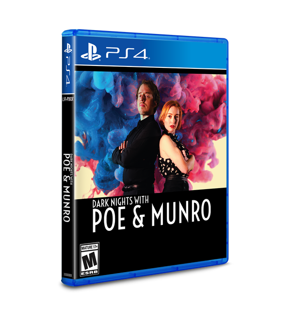 DARK NIGHTS WITH POE & MUNRO [LIMITED RUN GAMES #441] -  PS4