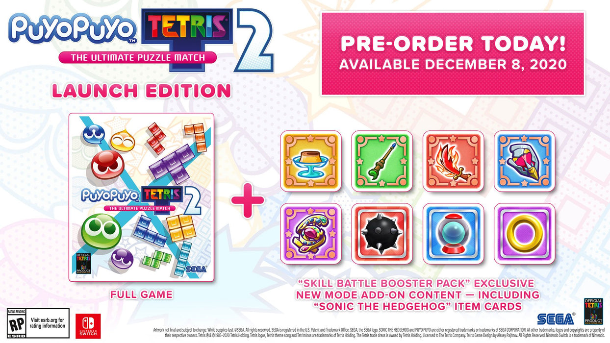 Puyo Puyo Tetris 2 [Launch Edition] - SWITCH