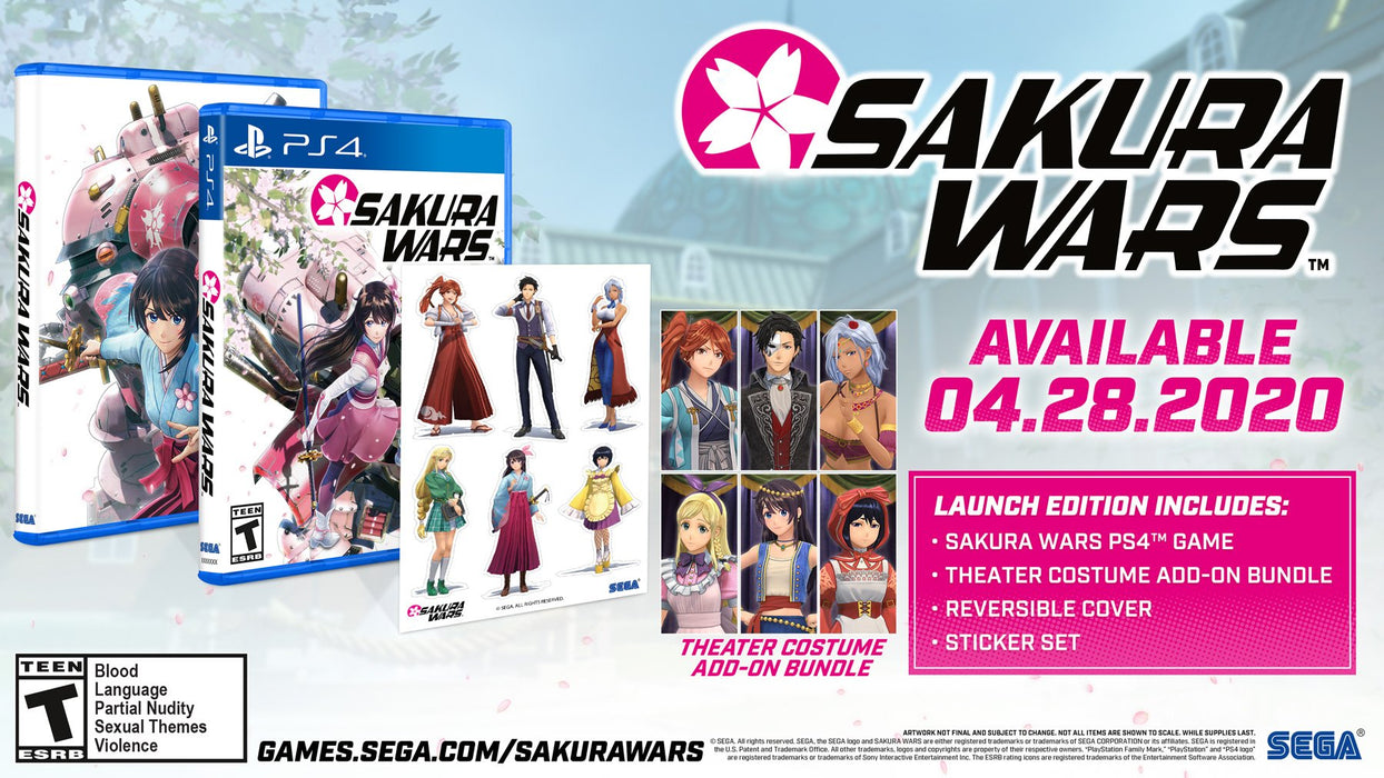 Sakura Wars [Launch Edition] - PS4