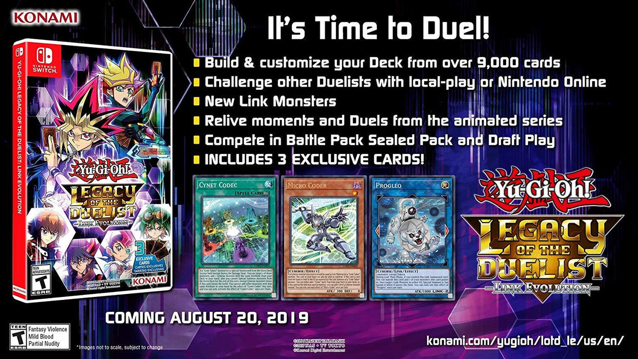 Yugi Oh Switch Yugioh Legacy Of The Duelist The Duelist Link