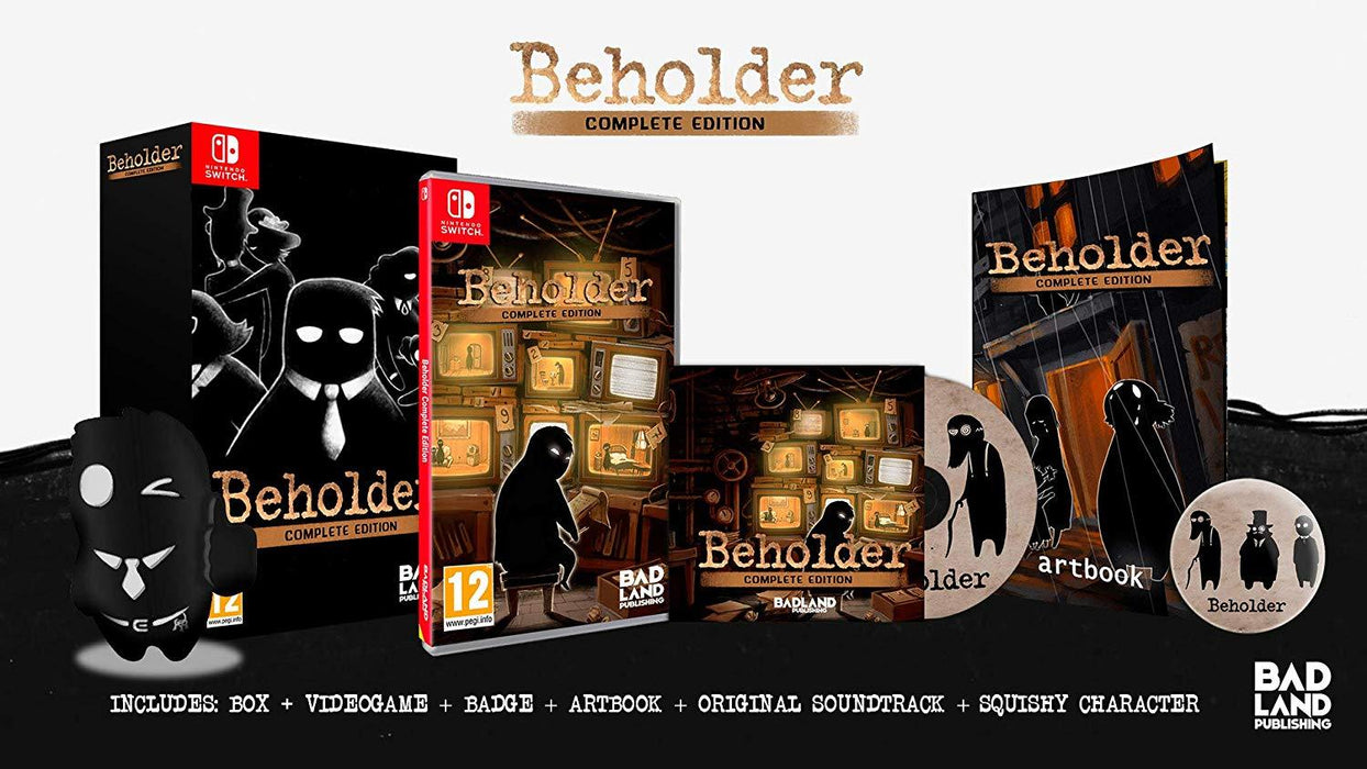 Beholder: Complete Edition Collector's Edition - SWITCH [PAL IMPORT | PLAYS IN ENGLISH]