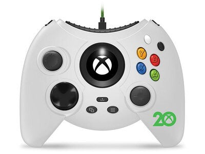 Hyperkin Duke Wired Controller for Xbox Series X|S/Xbox One/Windows 10 (Xbox 20th Anniversary Limited Edition) - White
