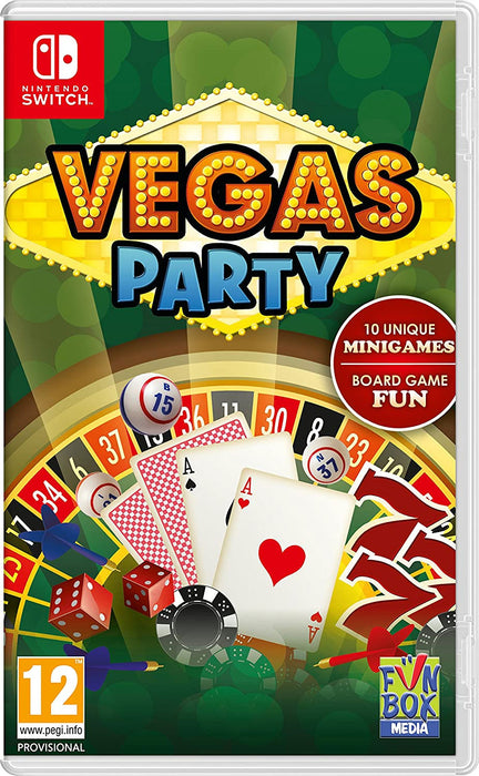 Vegas Party (PEGI IMPORT : PLAYS IN ENGLISH) - SWITCH
