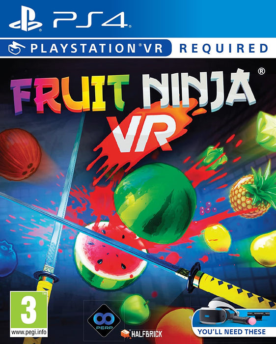 FRUIT NINJA VR (PAL IMPORT PLAYS IN ENGLISH) - PS4