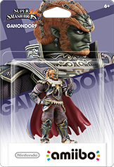 Amiibo Ganondorf Figure (Super Smash Bros) - TOY