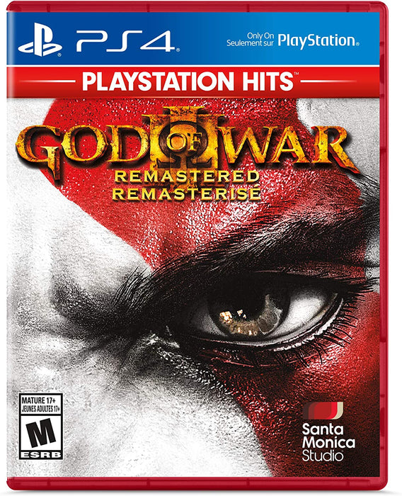 God of War III (3) Remastered (Playstation Hits)- PS4
