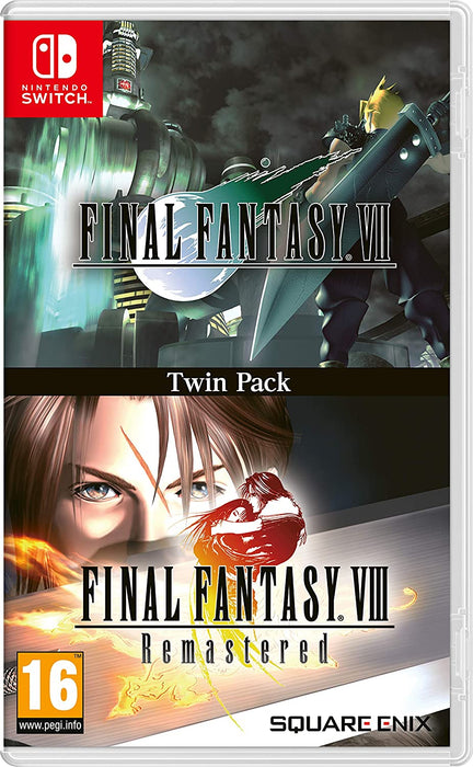 Final Fantasy VII & VIII REMASTERED TWIN PACK [PEGI IMPORT] - SWITCH