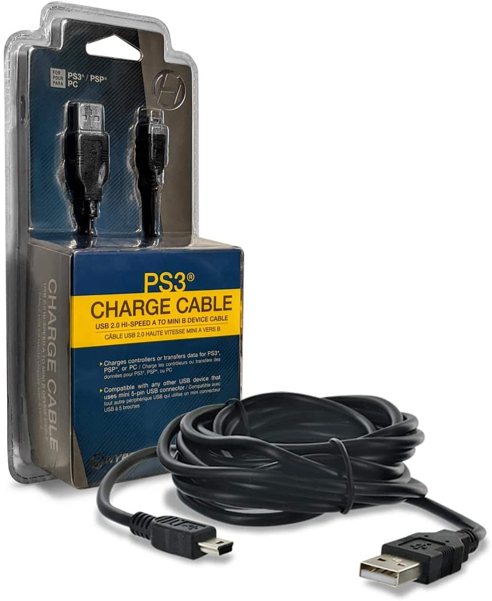 PS3 Charge Cable - PS3 — VIDEOGAMESPLUS.CA