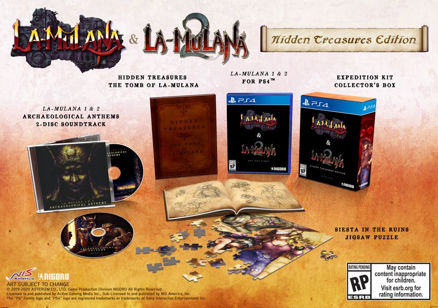 La Mulana 1 & 2 Hidden Treasures Edition - PS4