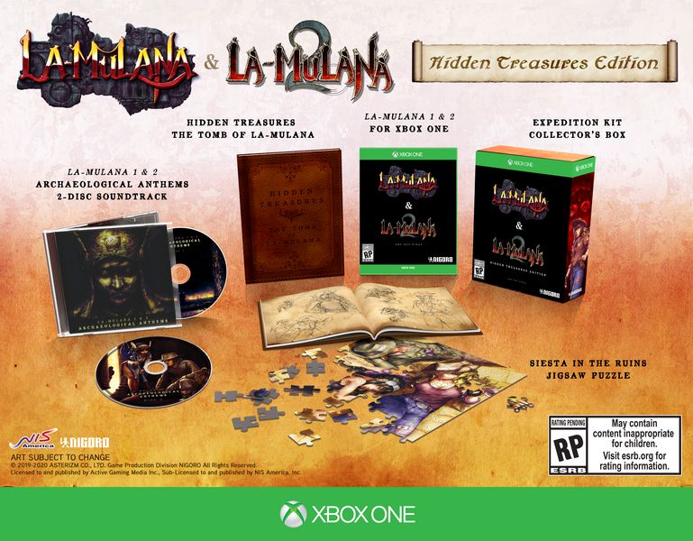 La Mulana 1 & 2 Hidden Treasures Edition - XBOX ONE