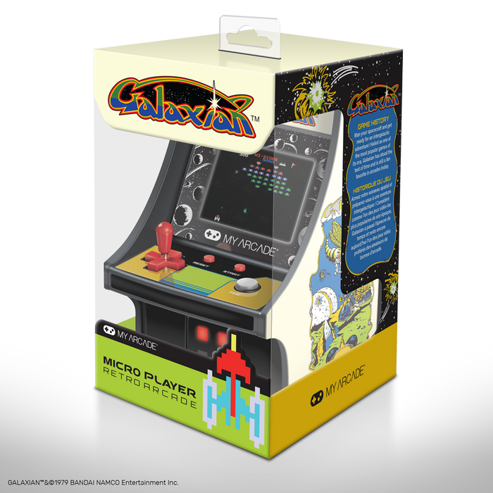 My Arcade Micro Player 6" Collectable Retro Arcade Machine - Galaxian