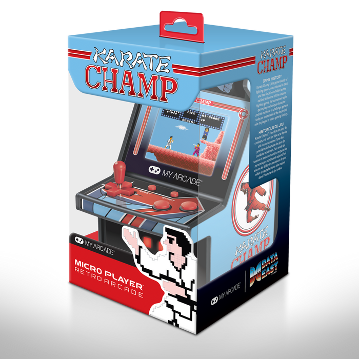 My Arcade Micro Player 6" Collectable Retro Arcade Machine - Karate Champ