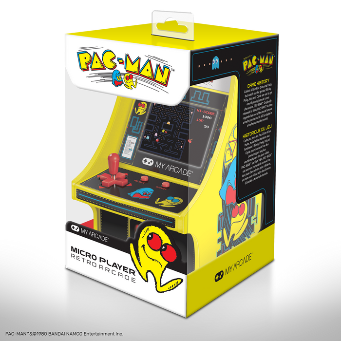 My Arcade Micro Player 6" Collectable Retro Arcade Machine - Pac-Man