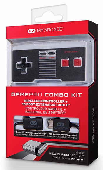My Arcade GamePad Combo Kit for NES Classic/Wii/WiiU